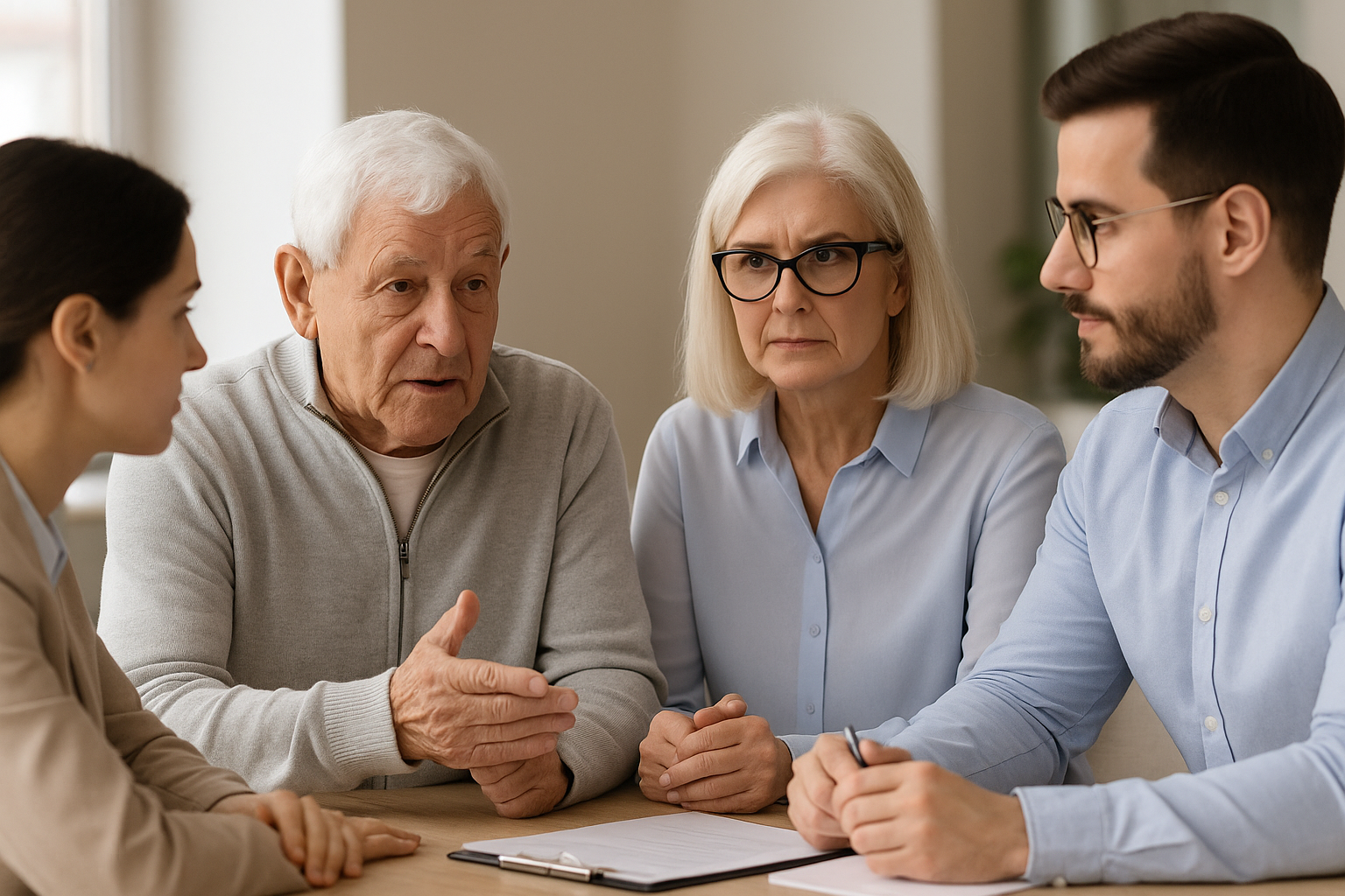 a meeting with a life care manager and healthcare proxy a meeting with a life care manager and healthcare proxy